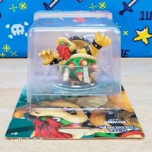 Amiibo Bowser (Super Mario Bros.) - Base Rossa - Per Nintendo Switch, Wii U, 3DS - Usato Ma Perfettamente Funzionante